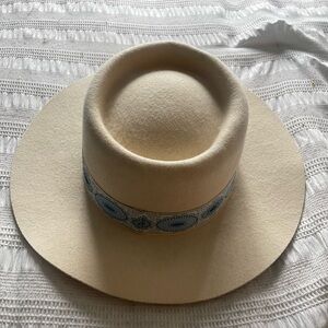 Lack of color white hat🤍